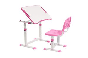 Детский стол и стул Olea Pink розовый