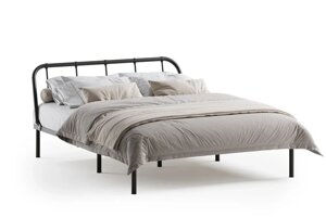 Двуспальная кровать Мира (О) 120х200 см черная
