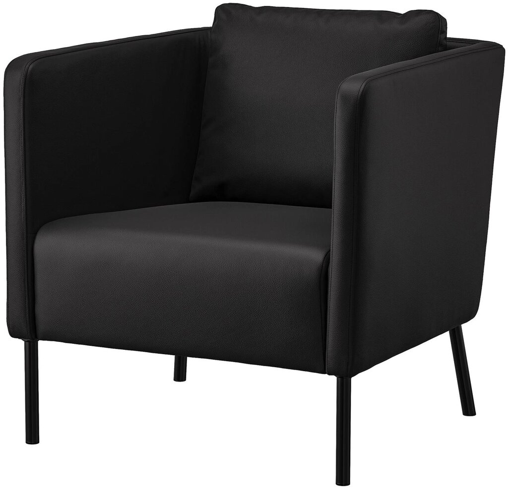 Кресло ЭКЕРЁ черный ИКЕА, IKEA от компании "IDEA HOUSE" - служба доставки мебели и товаров - фото 1