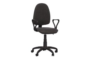 Кресло Престиж, серый 58х90(103)х58 см