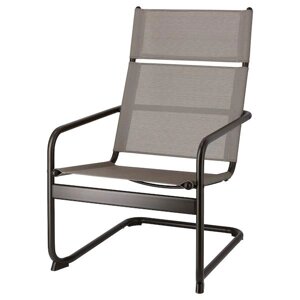 Кресло садовое хусарэ темно-серый икеа, IKEA