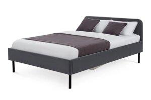 Кровать Greta серый 160х200 см