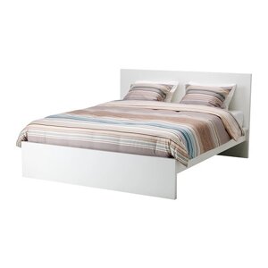Кровать каркас МАЛЬМ белый Лурой 160x200 см ИКЕА, IKEA