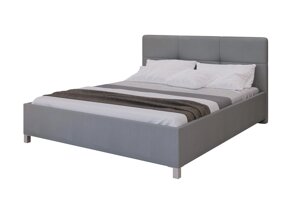 Кровать с подъёмным механизмом Агата 160х200 см, светло-серый