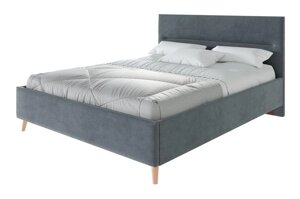 Кровать SCANDICA Telma тёмно-серый 140х200 см