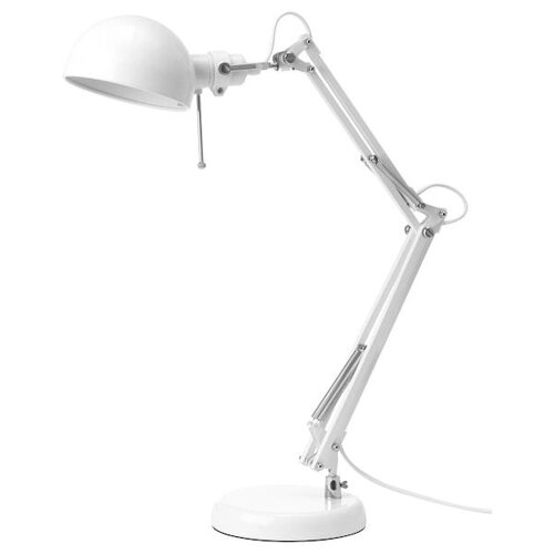 Лампа рабочая форсо белый икеа IKEA