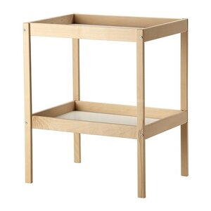 Пеленальный стол сниглар бук белый икеа, IKEA