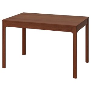 Стол раздвижной ЭКЕДАЛЕН коричневый 120/180x80 см ИКЕА IKEA