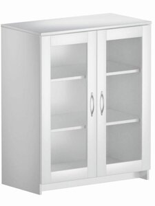 Шкаф с дверями Шведский Стандарт 78х41х94см, белая