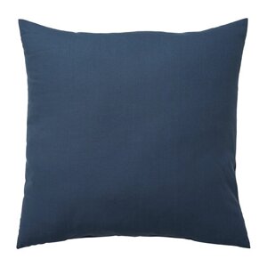 Подушка вальбьёрг 50х50 темно-синий икеа, IKEA