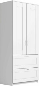 Шкаф для одежды шведский стандарт сириус 78.2х50.2х190 см, белый