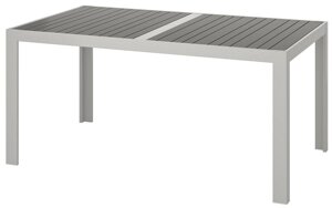 Стол садовый шэлланд темно-серый икеа, IKEA