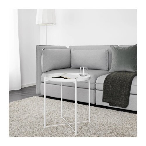 Стол сервировочный ГЛАДОМ белый ИКЕА, IKEA от компании "IDEA HOUSE" - служба доставки мебели и товаров - фото 1