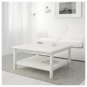 Стол журнальный ХЕМНЭС белая морилка ИКЕА, IKEA