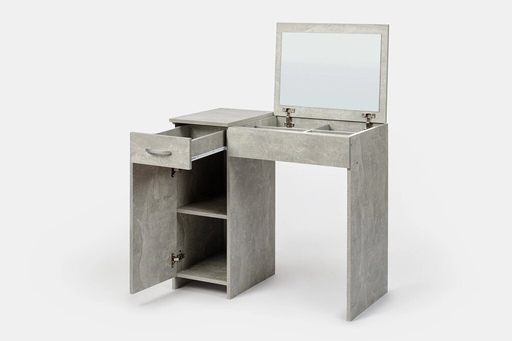 Туалетный столик Риано-03 под Бетон 86 см от компании "IDEA HOUSE" - служба доставки мебели и товаров - фото 1