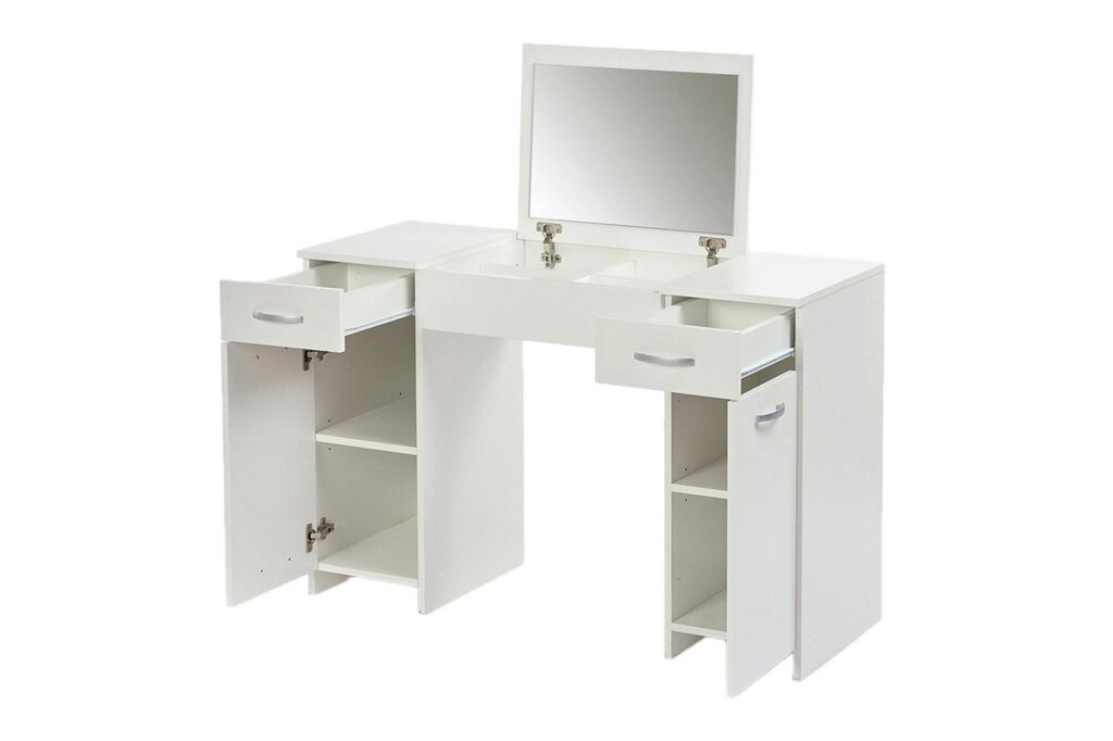 Туалетный столик Риано-05 белый  116,6х78х44,6 см от компании "IDEA HOUSE" - служба доставки мебели и товаров - фото 1