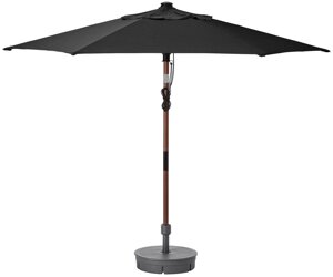 Зонт от солнца бетсо / линдэйа черный диаметр 300 см. IKEA, икеа