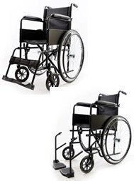 Инвалидное кресло-коляска YK9012 (18" Сталь)