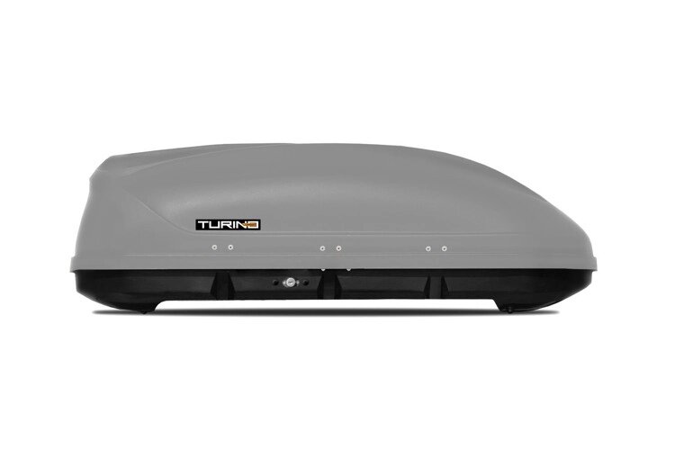 Автобокс-багажник PT GROUP 00002508 Turino Compact (Серый двустороннее открывание) от компании Vita-Avto - фото 1