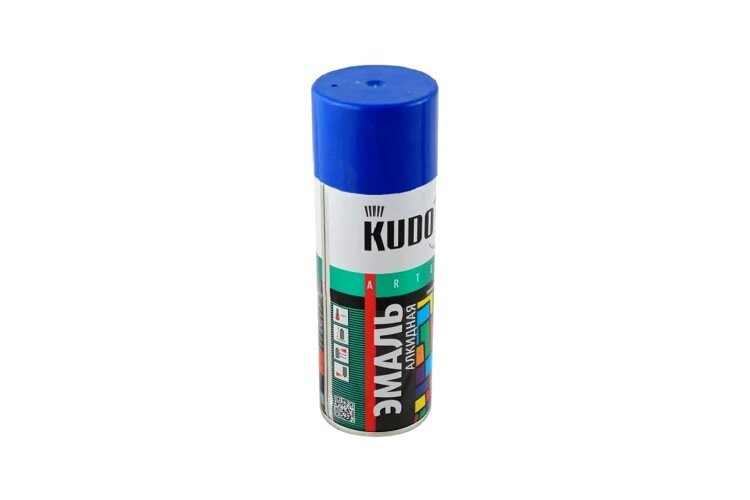 Эмаль универсальная KUDO KU10112 520мл. (ультрамариново-синяя) от компании Vita-Avto - фото 1