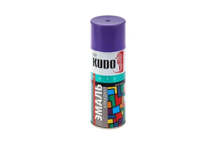 Эмаль универсальная KUDO KU1015 520мл. (фиолетовая) от компании Vita-Avto - фото 1