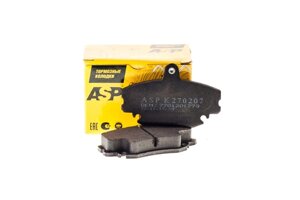 Колодки тормозные передние ASP K270207 8кл,