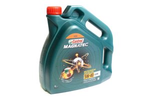 Масло моторное castrol magnatec A3/B4 5w40 4л. мотор майы