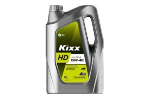 Масло моторное KIXX НD 15w40 6л.