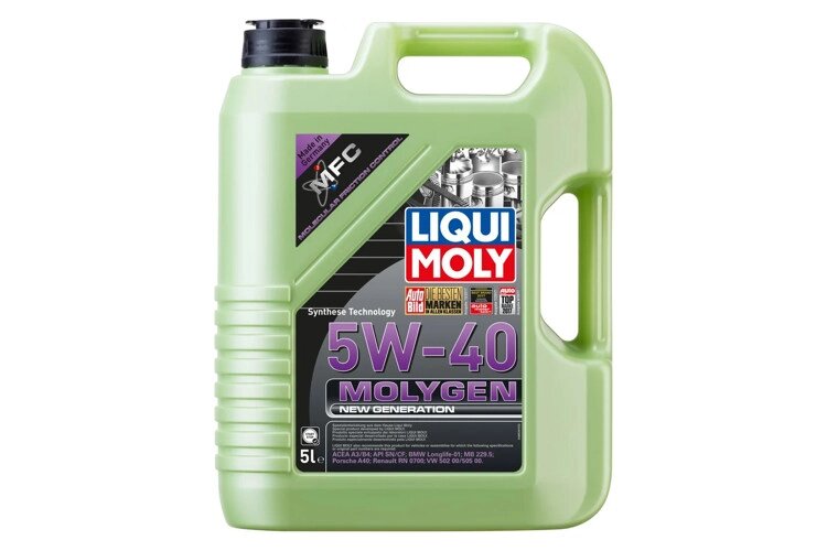 Масло моторное LIQUI MOLY Molygen 5w40 5л. (8536) от компании Vita-Avto - фото 1