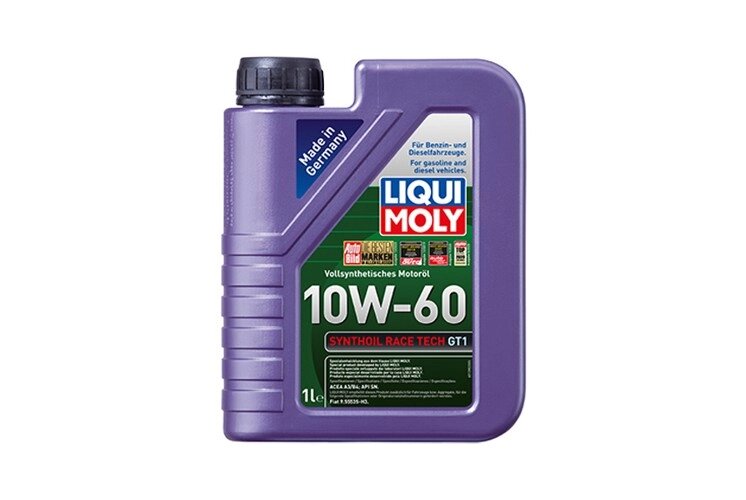 Масло моторное LIQUI MOLY Synthoil Race Tech GT1 10W-60 1л (8908) от компании Vita-Avto - фото 1