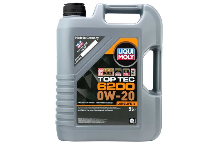 Масло моторное LIQUI MOLY Top Tec 6200 0w20 5л. (20789) от компании Vita-Avto - фото 1