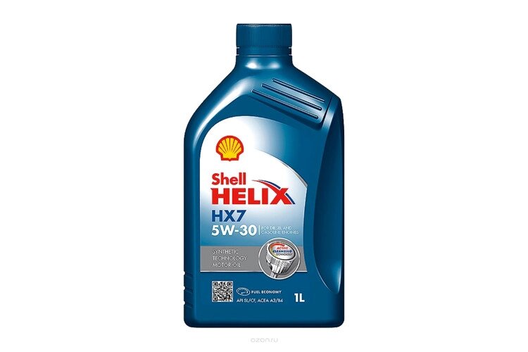 Масло моторное SHELL HELIX HX7 5W-30 1л. от компании Vita-Avto - фото 1