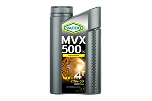 Масло моторное YACCO MVX 500 4T 20W-50 1л. (moto)