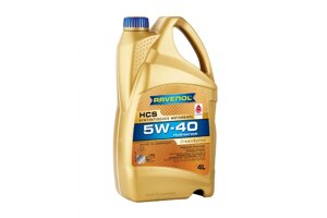 Моторное масло ravenol HCS 5w40 4л.