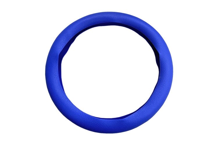 Оплетка на руль силиконовая VA 44417970 (синяя) / Руль дөңгелегі силикон қақпағы от компании Vita-Avto - фото 1