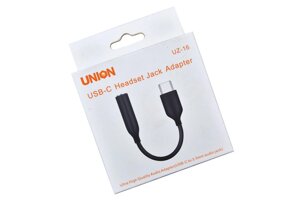 Переходник адаптер UNION UZ16 (usb type-c)