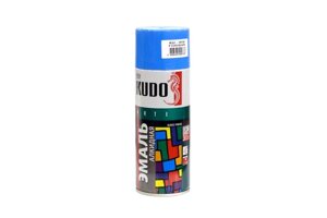 Эмаль универсальная KUDO KU1010 520мл. (голубая) (12шт) / Әмбебап эмаль (көк)