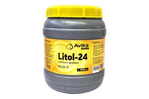 Смазка AVIKS Литол-24 800гр. (банка) (12шт)