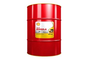 Масло моторное SHELL Rimula R4 X 15W-40 209л.