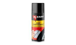 Грунтовка KERRY KR9253 аэрозоль 520мл. (черная) (12шт) / Праймер KERRY KR9253 аэрозоль (қара) 520мл.