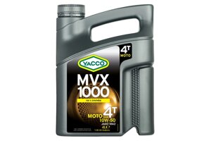 Масло моторное YACCO MVX 1000 4T 10W-50 4л. (3322)