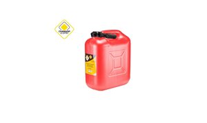 Канистра пластиковая красная 20л. ГЛАВДОР GL-322 /10
