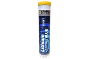 Смазка AVIKS Lithium Grease BLUE (синяя) 380гр. (картридж) (25шт)