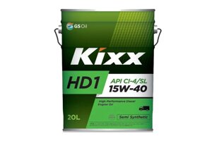 Масло моторное KIXX НD1 15w40 20л.