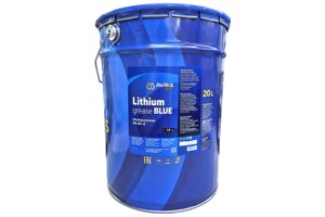 Смазка AVIKS Lithium Grease BLUE (синяя) 18кг. (ведро)