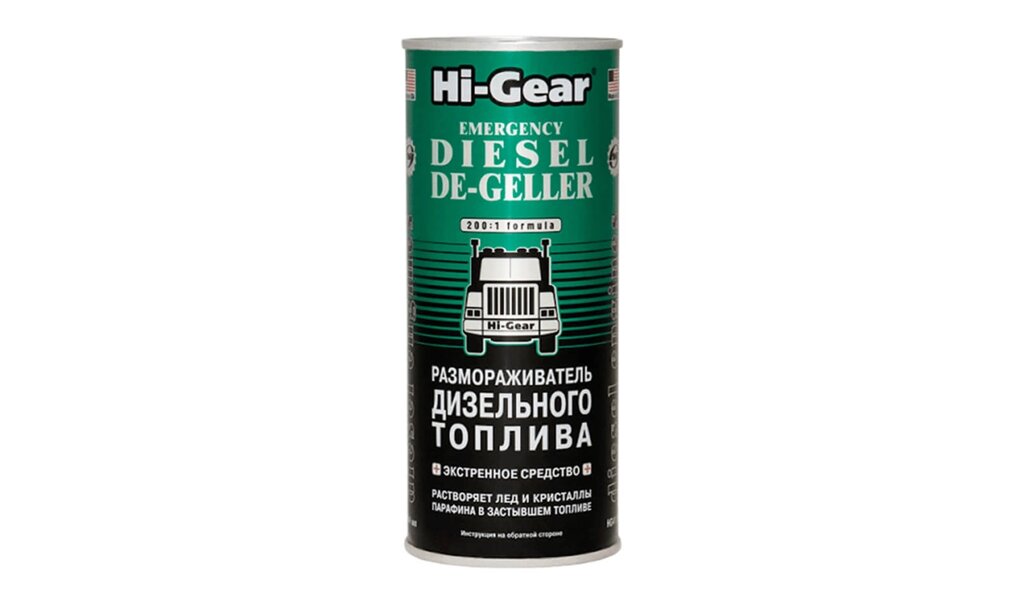 Размораживатель дизельного топлива HI-GEAR HG4117 444мл. / Hi-GEAR hg4117 444ml дизель отынын еріту. от компании Vita-Avto - фото 1