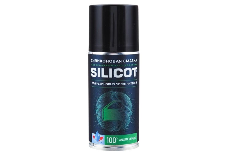 Смазка Silicot Spray для резиновых уплотнителей VMPAUTO 210мл. 2706 / Резеңке тығыздағыштарға арналған Silicot Spray от компании Vita-Avto - фото 1