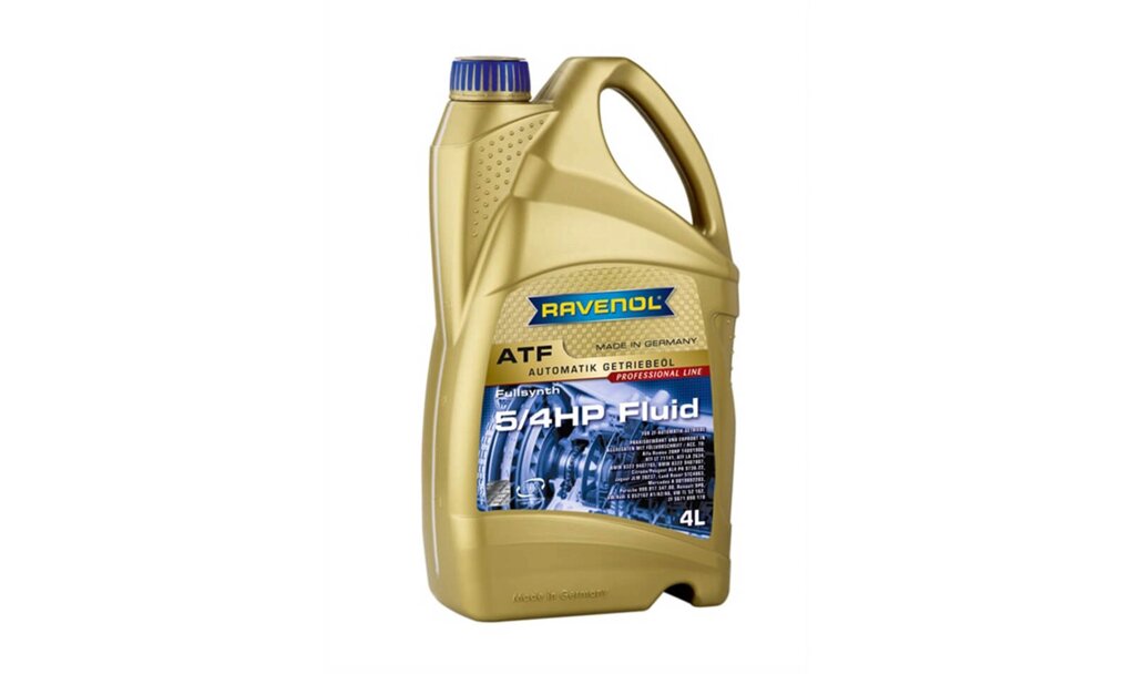 Трансмиссионное масло RAVENOL ATF 5/4 HP 4л. от компании Vita-Avto - фото 1