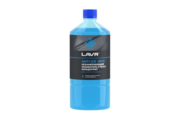 Жидкость для омывателя стекла LAVR LN1324 (концентрат -80) 1л. / Lavr ln1324 шыны жуғыш сұйықтық (концентрат -80) 1л. от компании Vita-Avto - фото 1