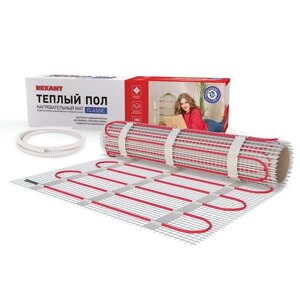 Комплект «Теплый пол»мат) двухжил. 900Вт 0.5х12м 6кв. м Classic RNX-6-900 с экраном Rexant 51-0510-2